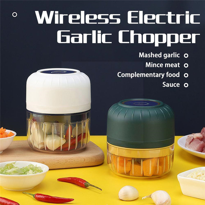 Portable Electric Garlic Chopper