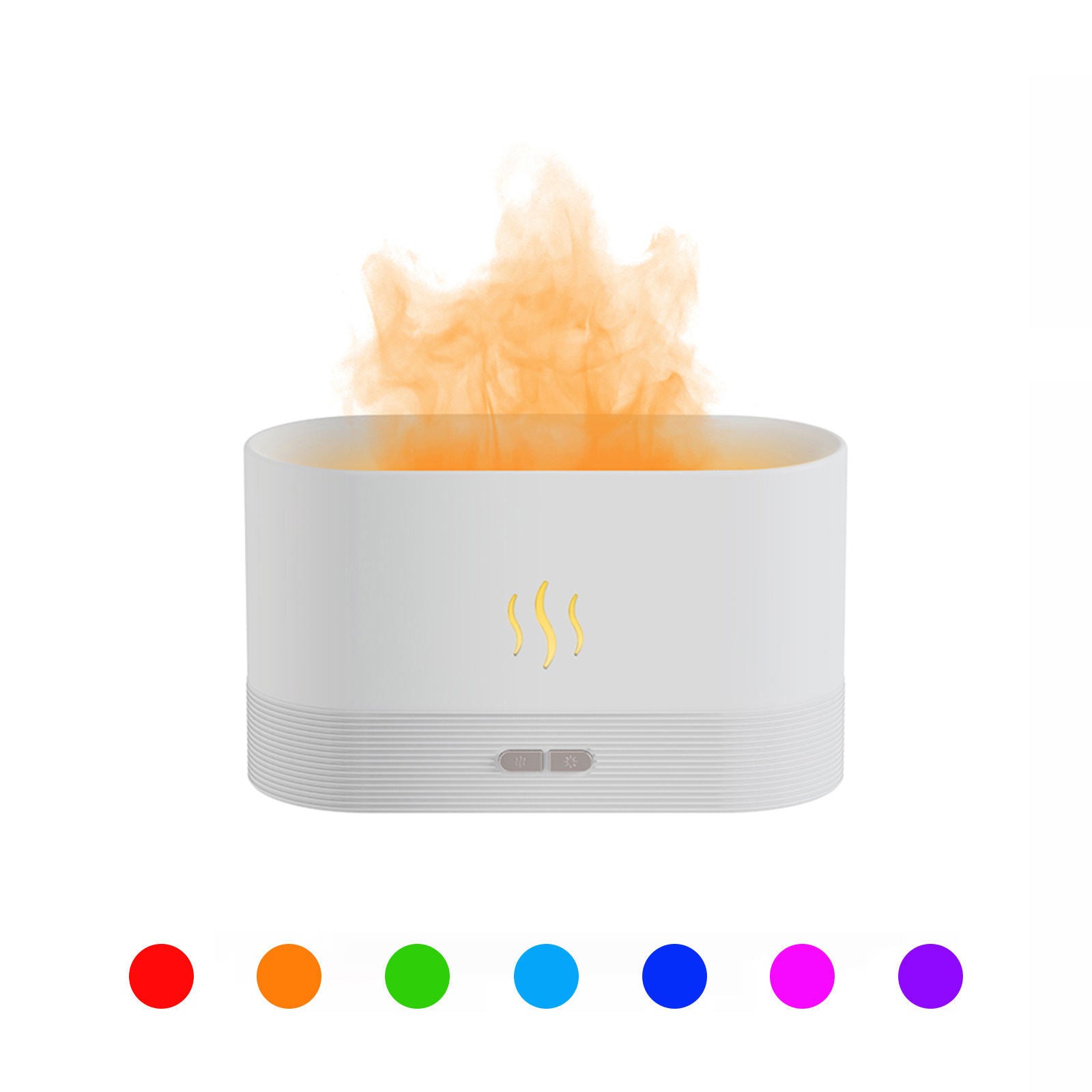 Ultrasonic RGB Flame Humidifier