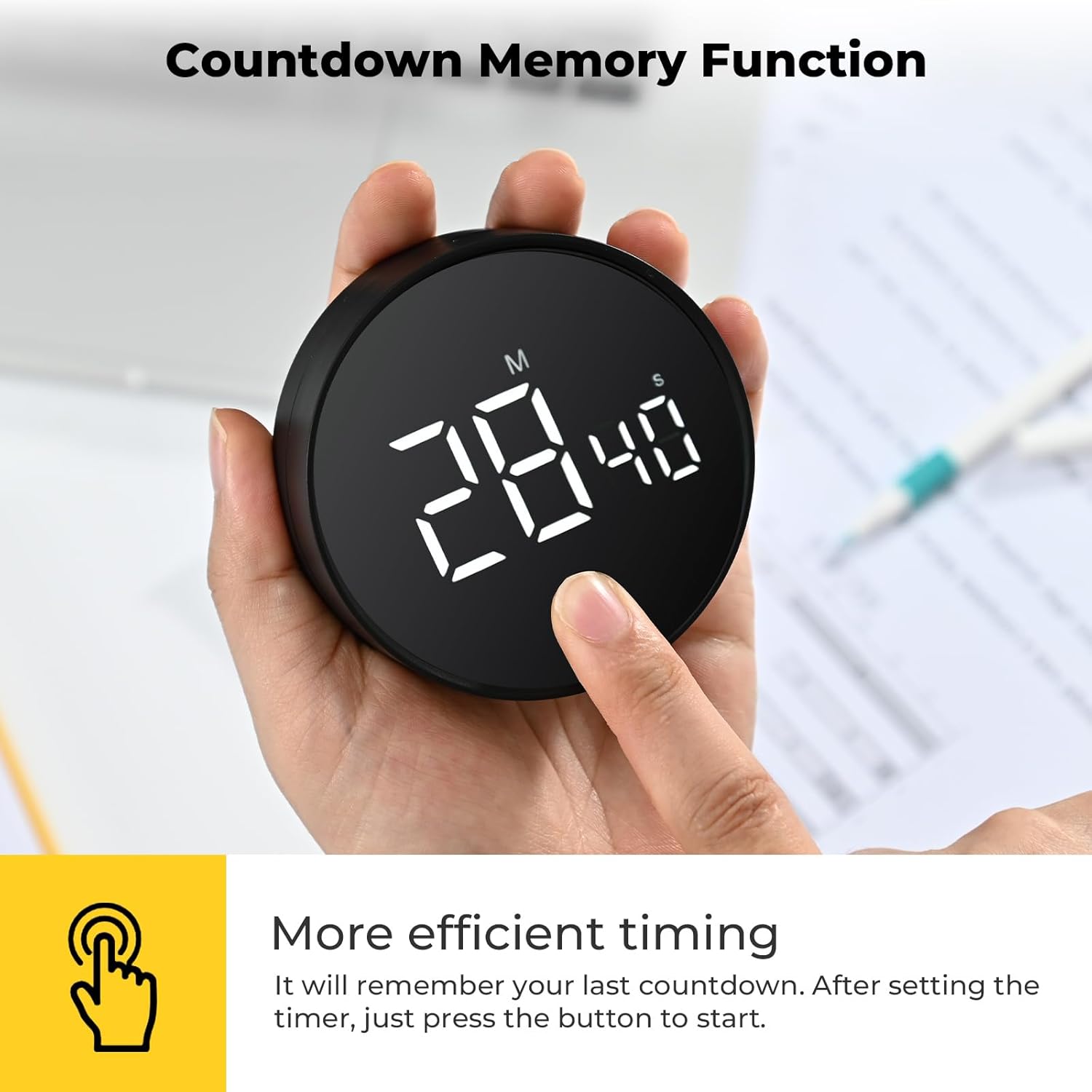 Digital Rotary Kitchen Timer