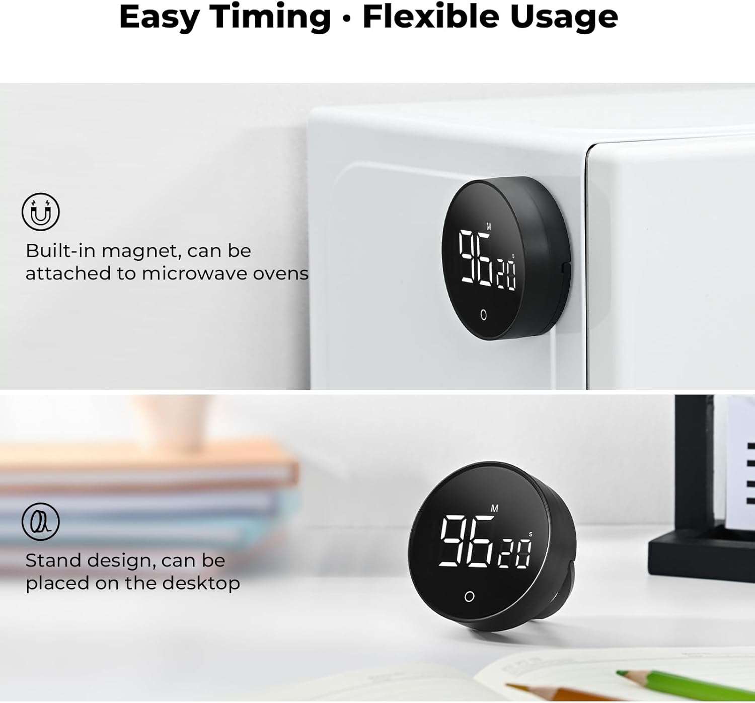 Digital Rotary Kitchen Timer