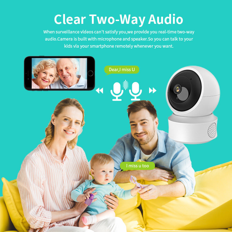 Wireless 360° Surveillance Camera