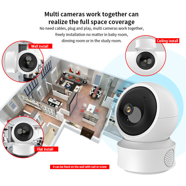 Wireless 360° Surveillance Camera