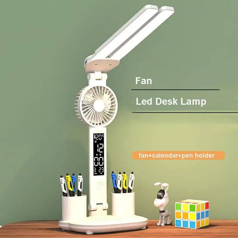 Foldable Desk Lamp Pen Holder