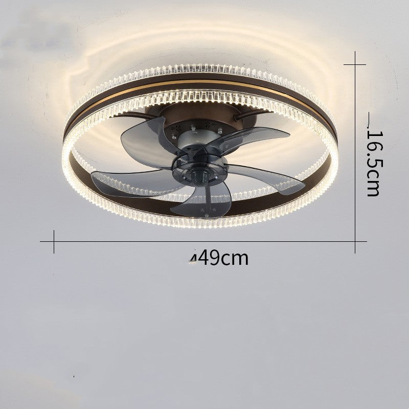 Modern Acrylic Ceiling Fan Light