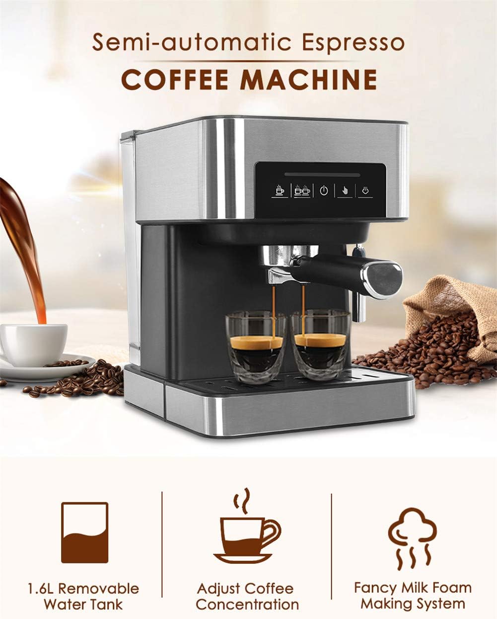 Multifunctional Espresso Machine