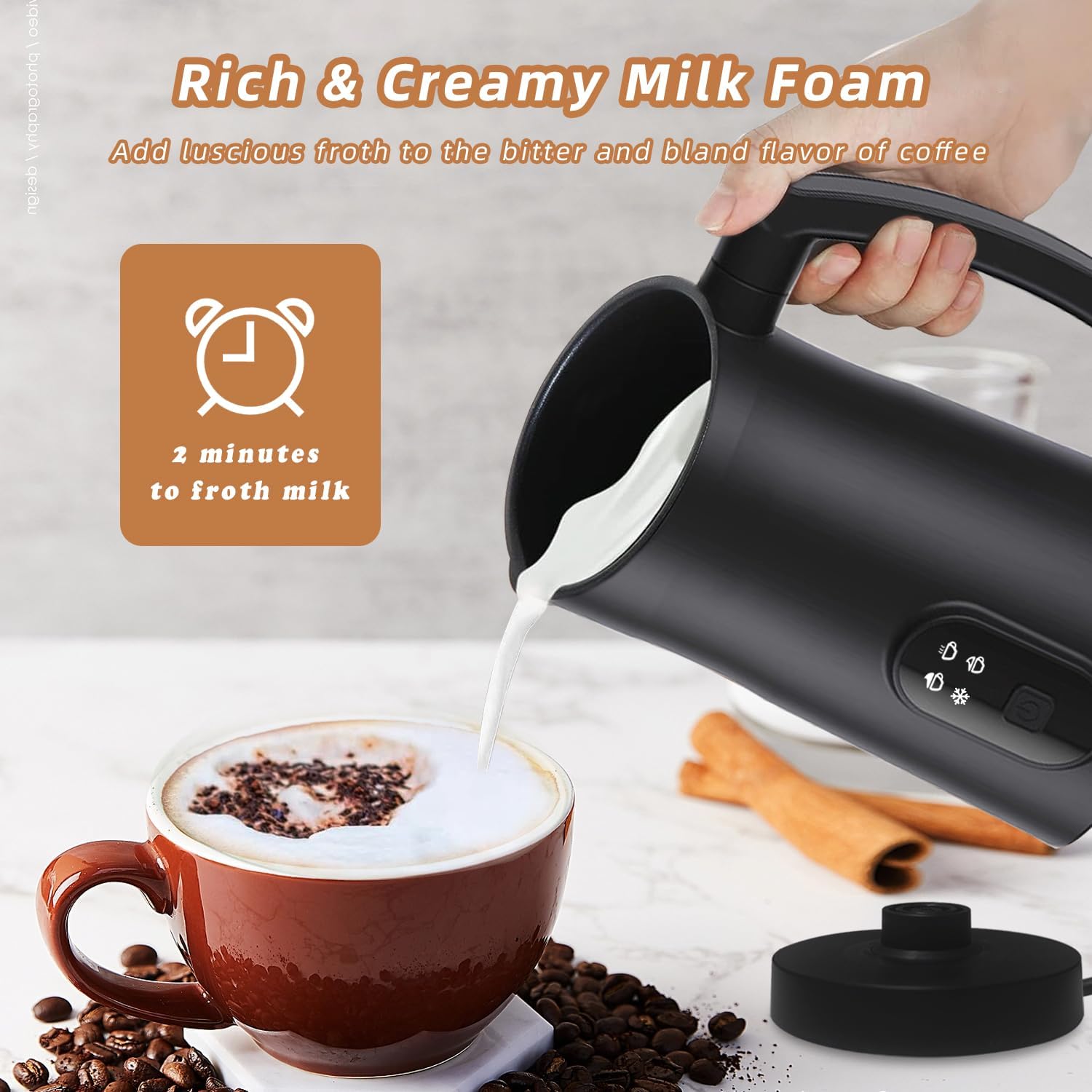 Automatic Electric Milk Frother