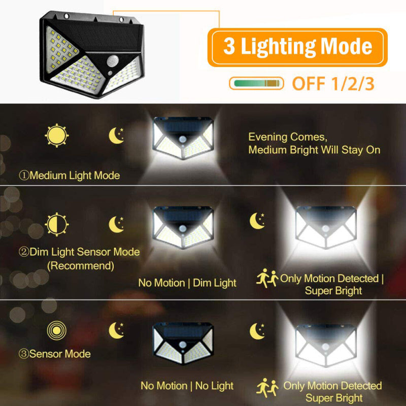 Solar Outdoor Wall Light
