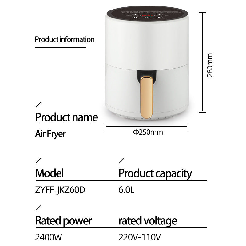 Digital Large Capacity Air Fryer