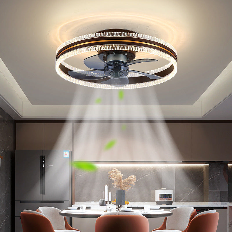 Modern Acrylic Ceiling Fan Light